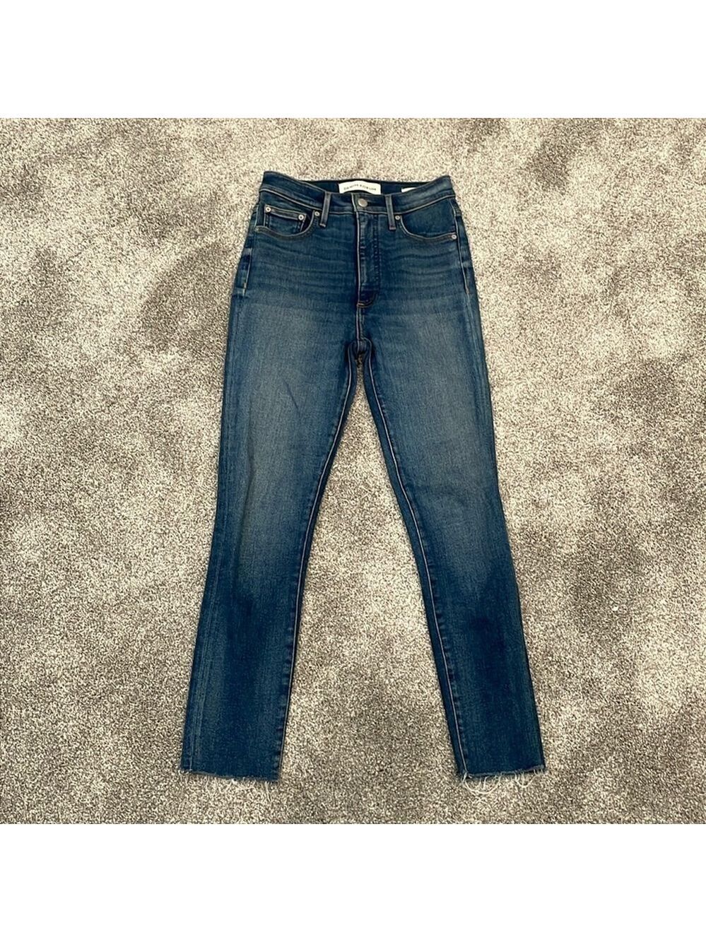 EC Denim Forum The Lola High Rise Skinny Cropped Jeans - Size 26